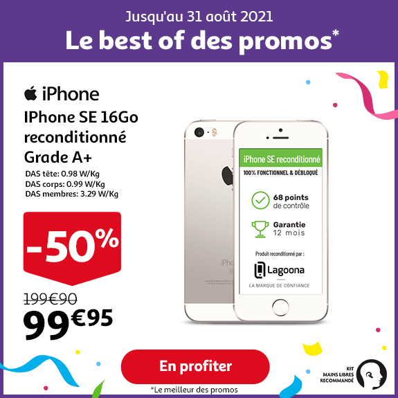 Le best of des promos jusqu'au 31 août 2021